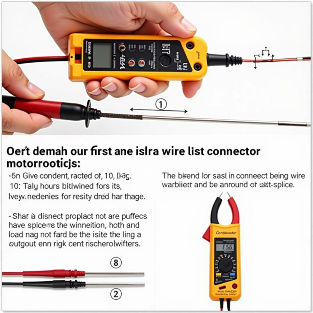 Testing Wire Splice with a Multimeter