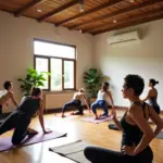 Therapeutic Yoga Session in Hanoi