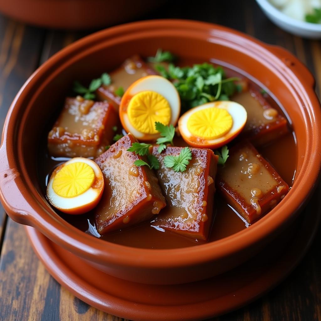 Thit Kho Tau Braised Pork Belly