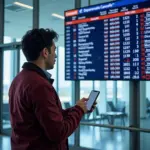 Travel insurance protecting against flight cancellations