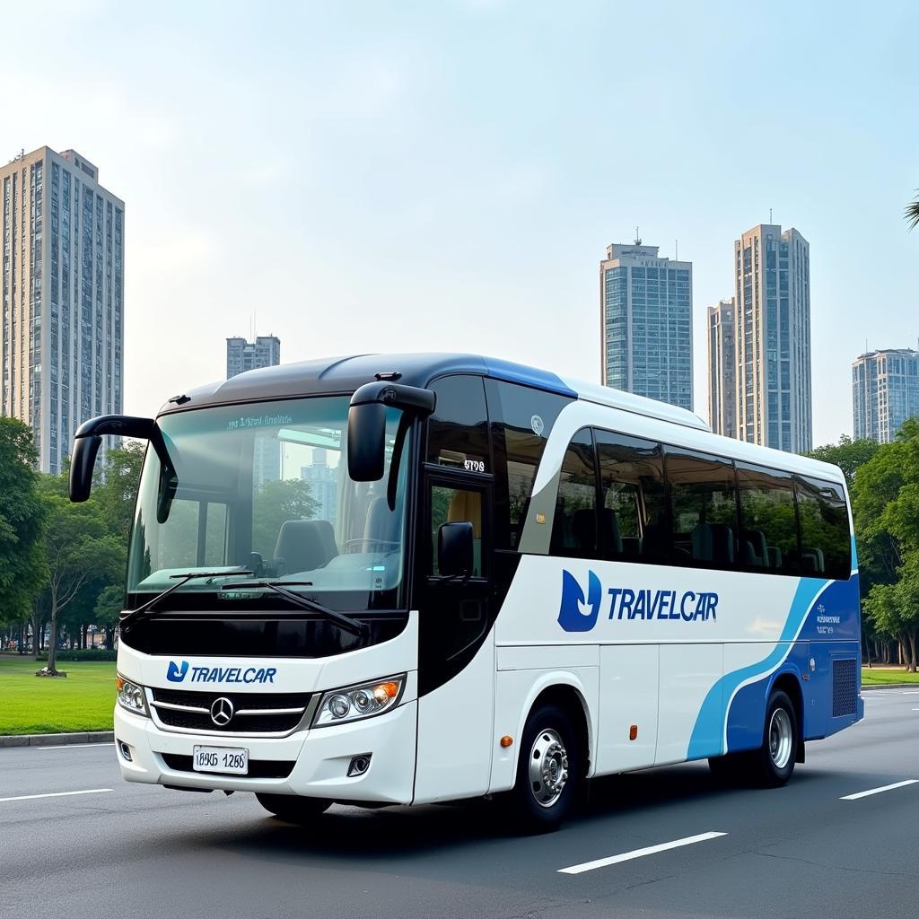 TRAVELCAR bus for Hanoi tours