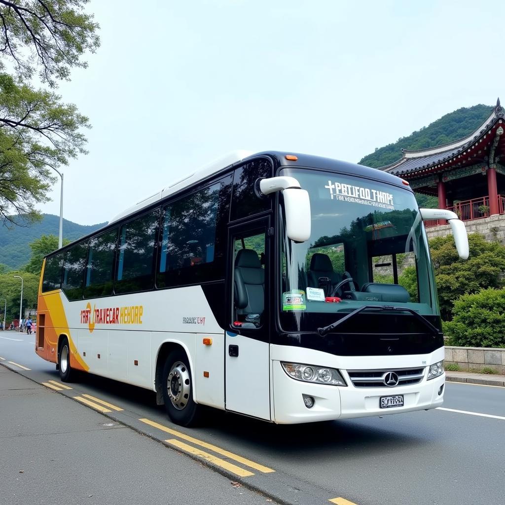 TRAVELCAR Bus in Seoul, South Korea