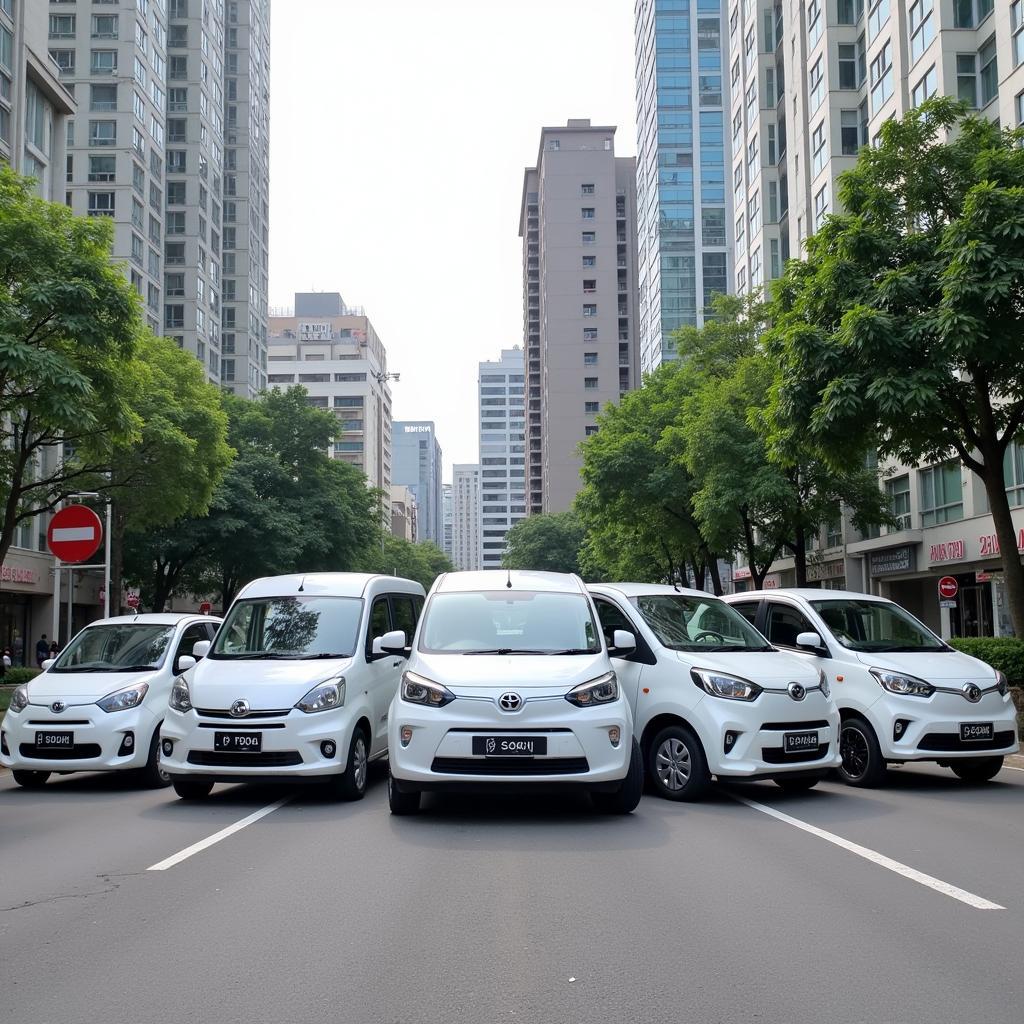 TravelCar's Electric Car Fleet in Hanoi