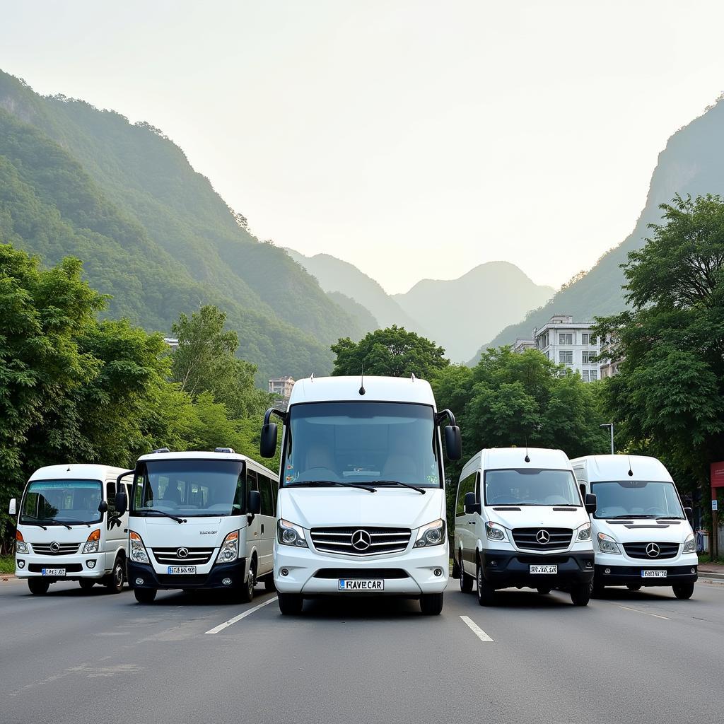 TRAVELCAR's Fleet of Vehicles in Hanoi