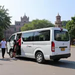 TRAVELCAR 16-seater vehicle touring Hanoi