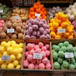 Turkish Delight Display in Hanoi