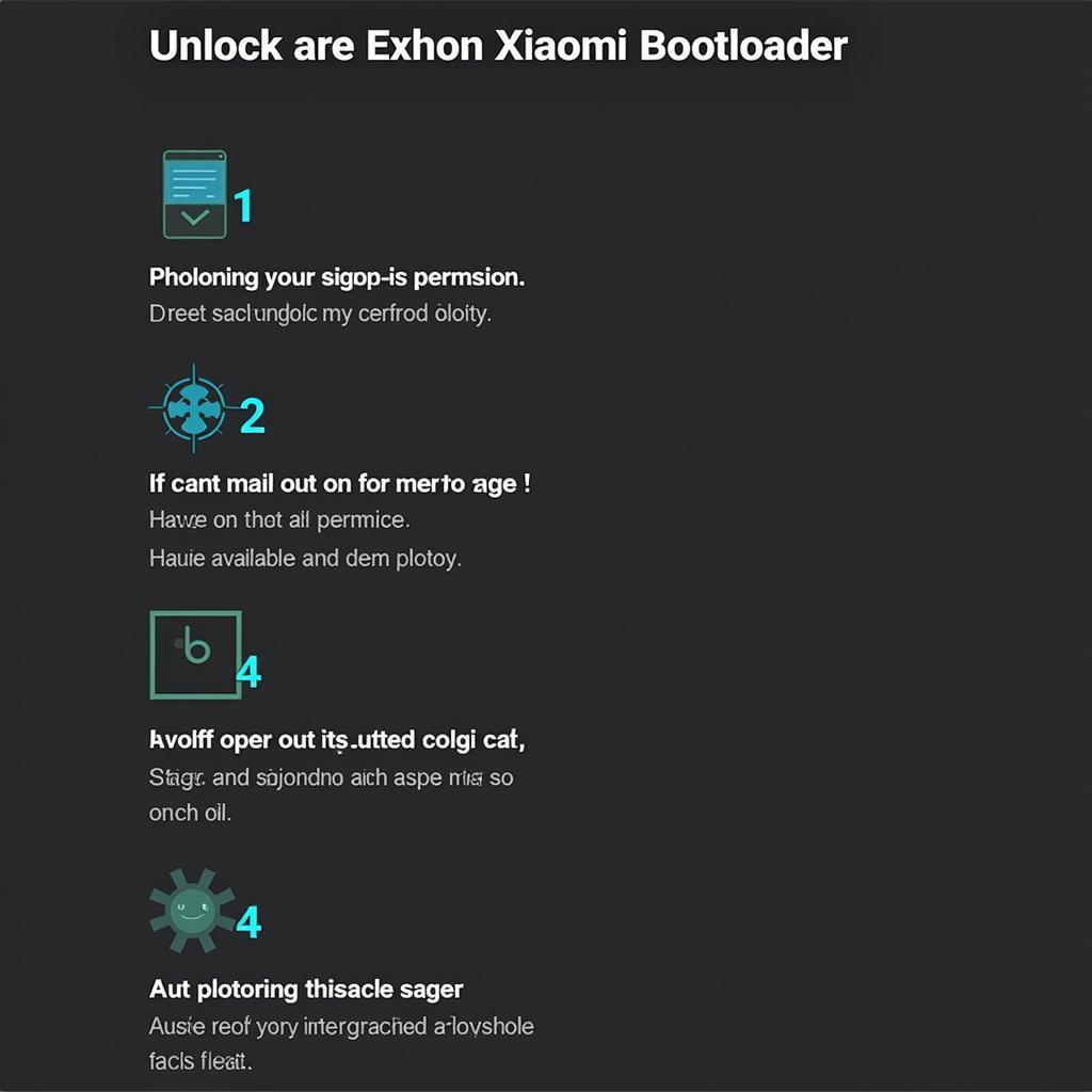 Unlocking Xiaomi Bootloader Process Diagram