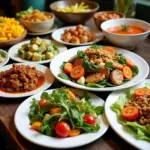 Delicious vegetarian food in Hanoi