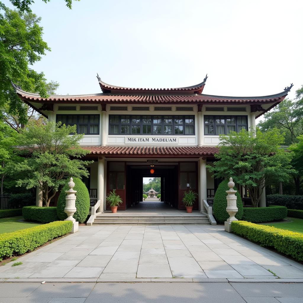 Vietnam Museum of Ethnology Building Exterior