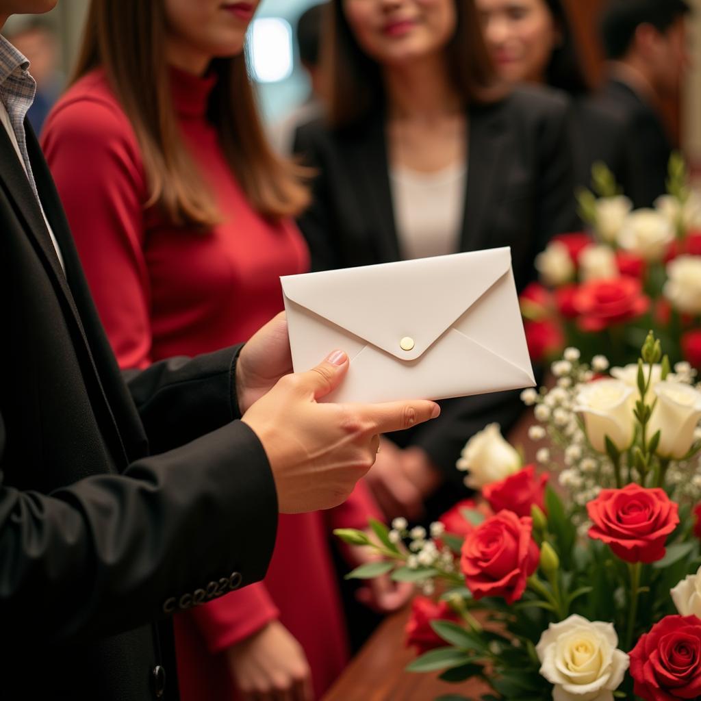 Offering Condolences at a Vietnamese Funeral