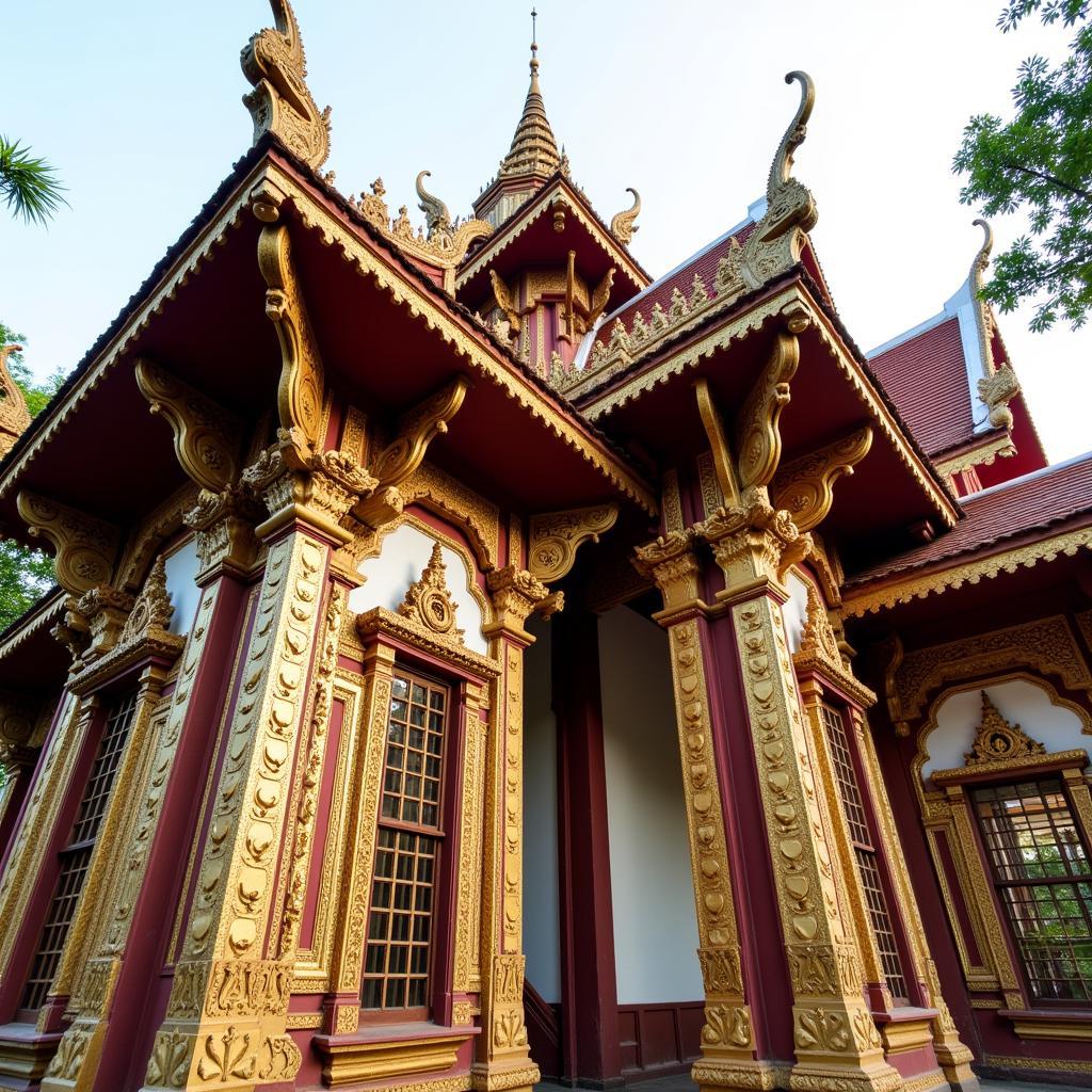 Voi Phuc Temple Architectural Details