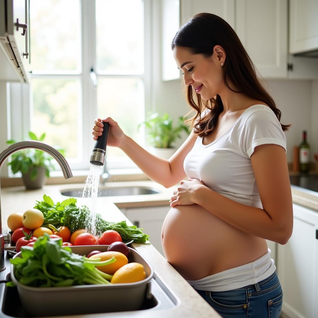 Importance of Washing Fruits and Vegetables During Pregnancy