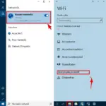 Toggling Wi-Fi on Windows 11