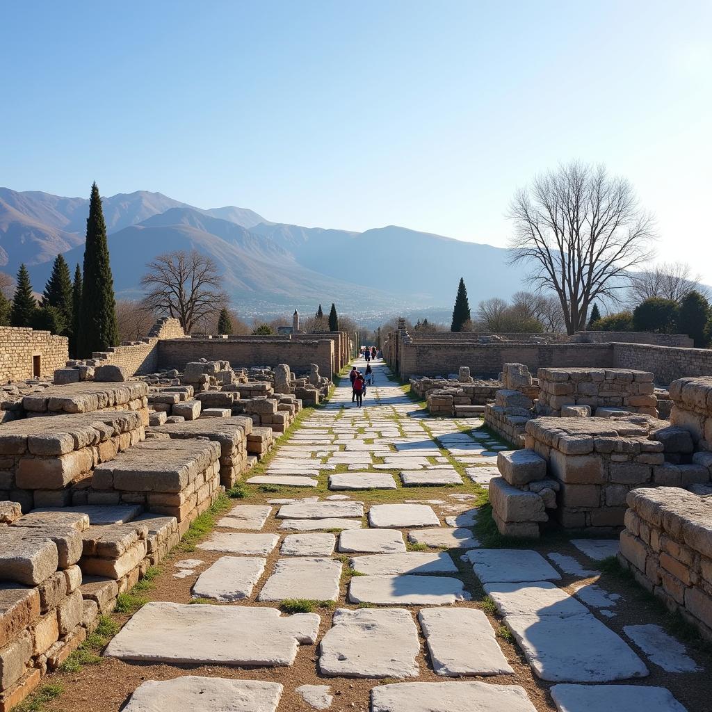 Winter in Mainland Greece