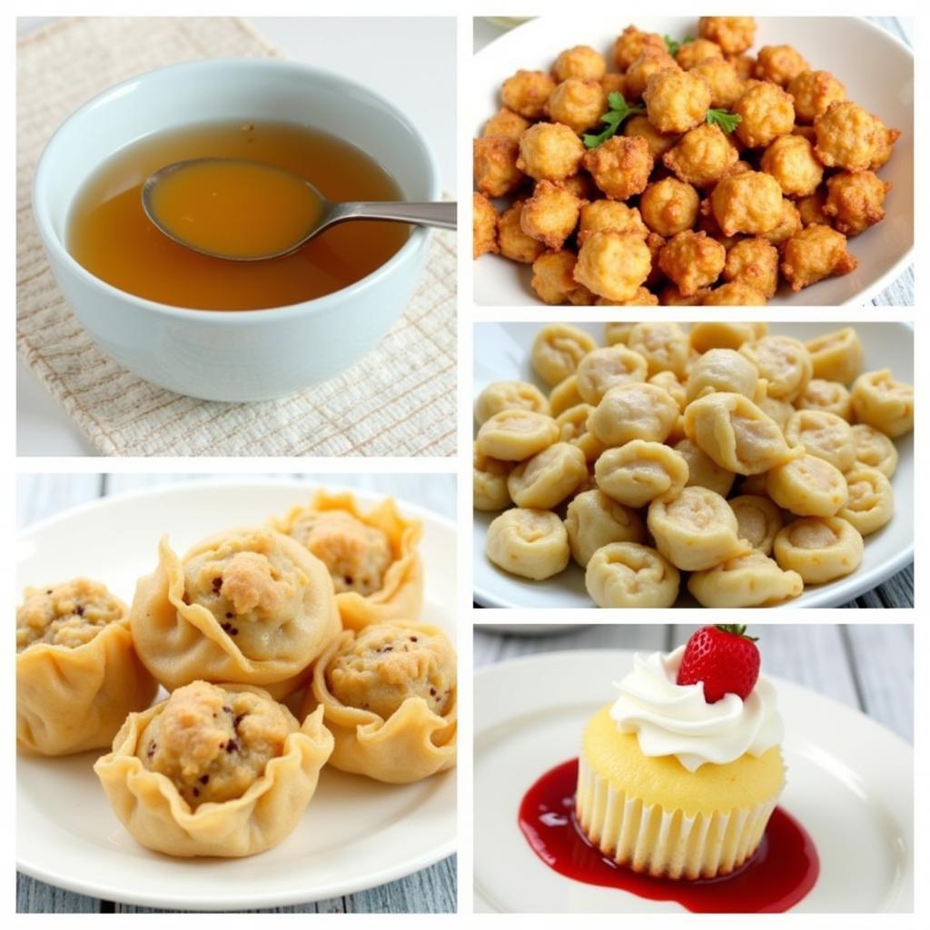 Various Dishes Made with Wonton Wrappers